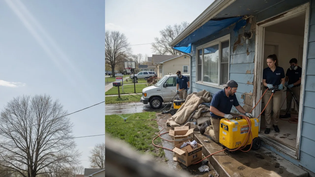 Basement Flood Cleanup in Attica, OH near me